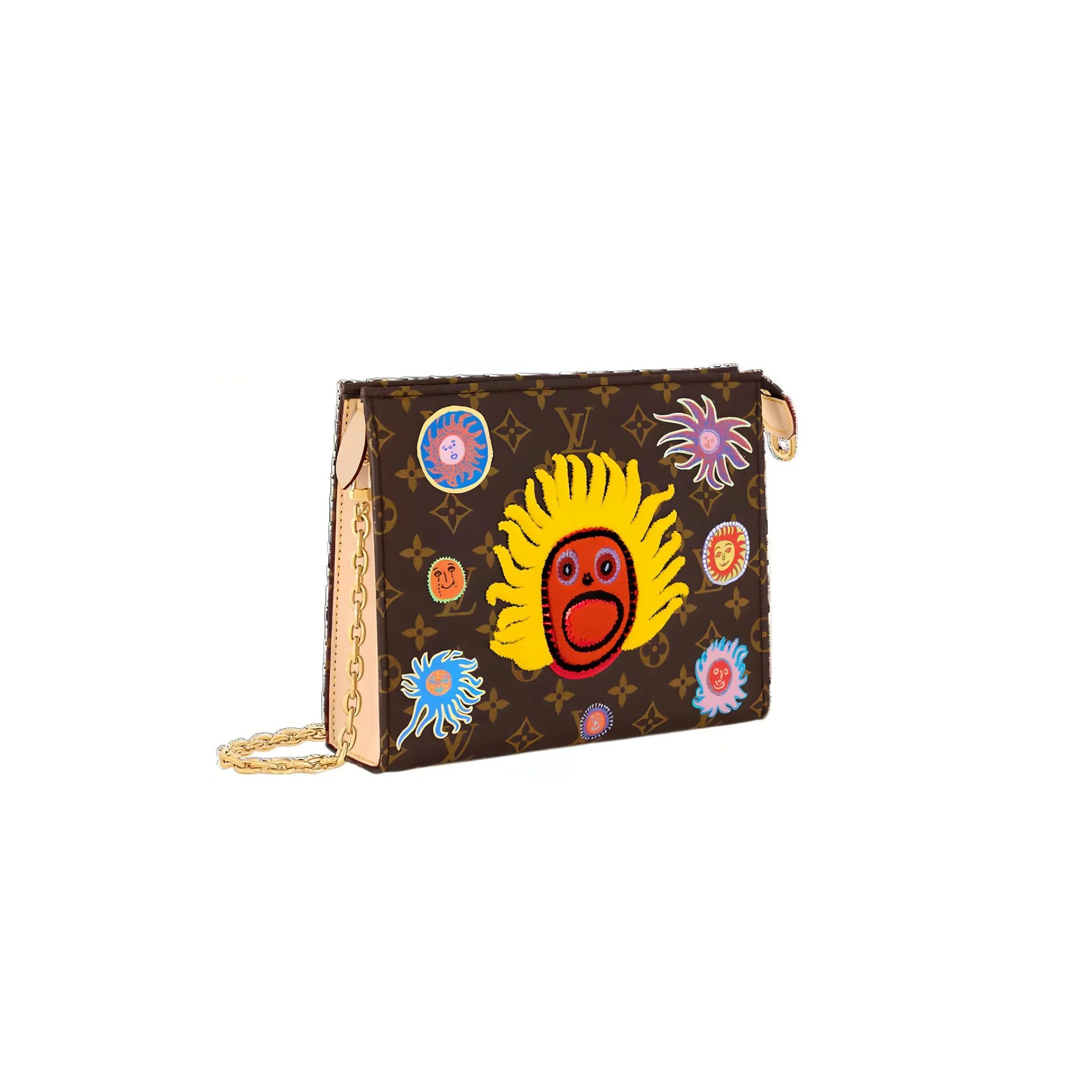 l0*is V*t0n lv x yk toiletry pouch on chain handbag m81982 (25*20*5.5cm)